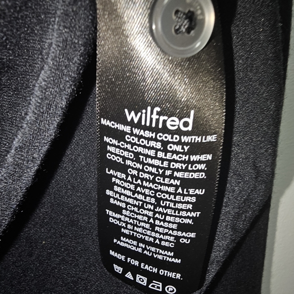 Wilfred Pose Waist Longsleeve Black -S - Picture 7 of 11